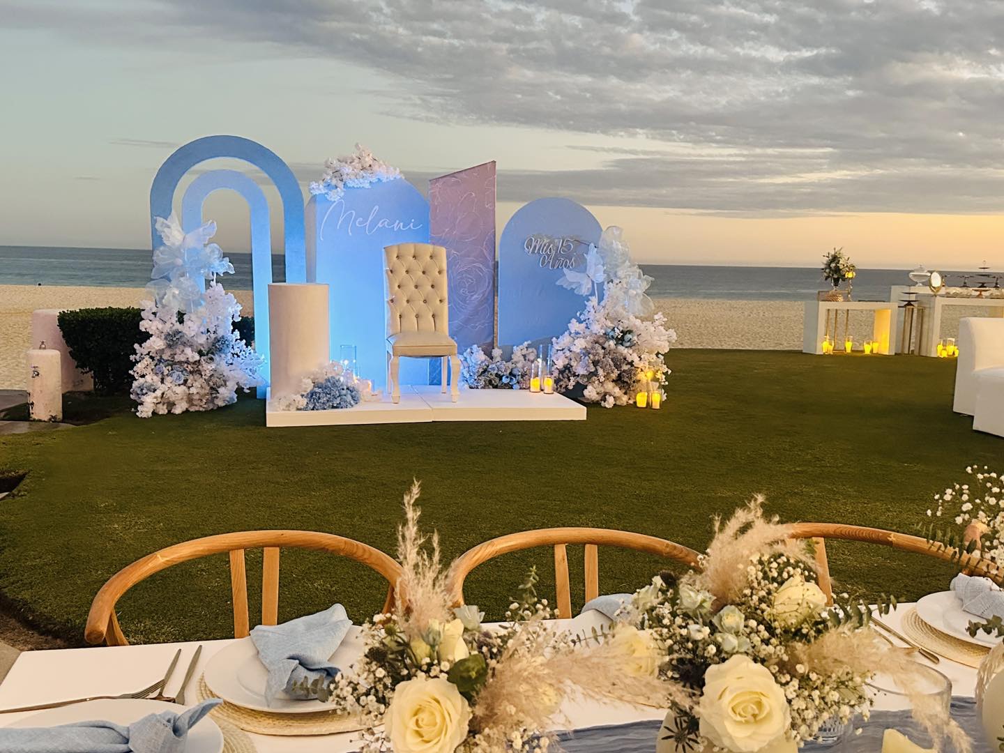 Decoración de eventos en Los Cabos